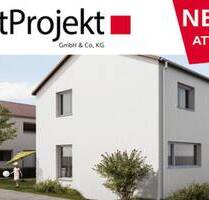 NEUBAU Attenhofen: 1 moderne Doppelhaushälfte mit Keller+Garage+Stellplatz, Provisionsfrei - Weissenhorn-Attenhofen