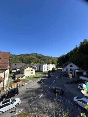 Ausblick vom Balkon - 