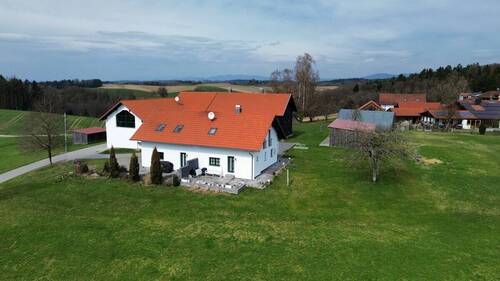 Luftaufnahme 8 - 1 Zimmer Mehrfamilienhaus, Wohnhaus zum Kaufen in Hofkirchen