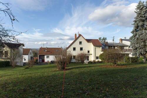 Garten mit Rückansicht - 