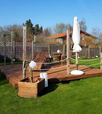 Holzterrasse - 