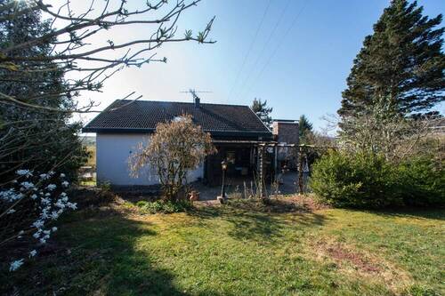 das Haus von hinten - 