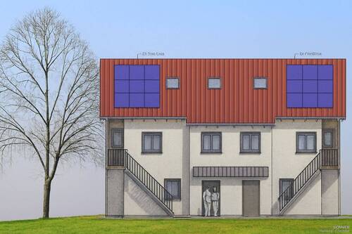 Das Doppelhaus - Nachhaltig. Stilvoll. Einzigartig - Neubauwohnungen & Doppelhaushälften in Eggstätt