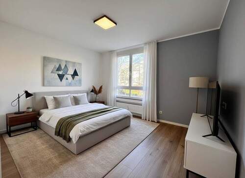 Schlafzimmer KI modern - 