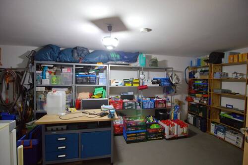 Werkstatt im Keller - 
