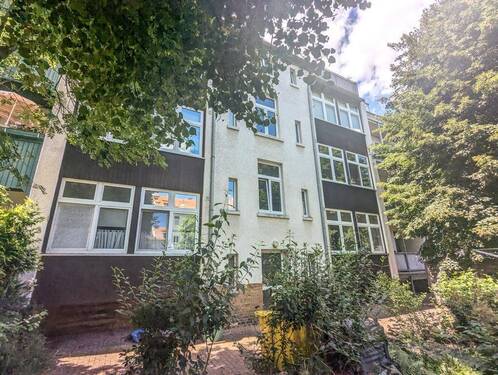 Hausansicht im Innenhof - Einfamilienhaus in Leipzig zum Kaufen