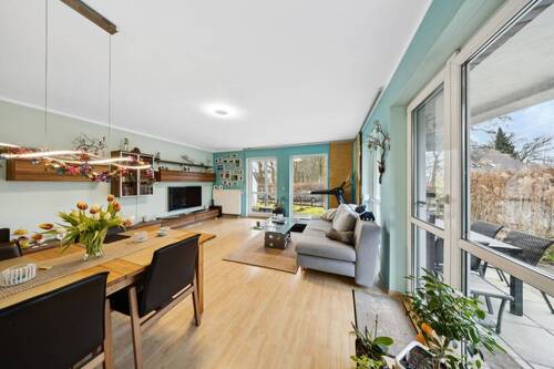 Wohnbereich - Etagenwohnung mit 90,80 m&sup2; in Hamburg zum Kaufen