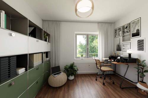 Visualisierung Büro EG - 