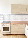 Küche mit kleiner Einbauküche - 2 Zimmer Etagenwohnung in Riesa