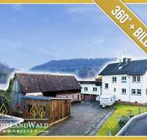 ZFH mit ELW-Option, Garagen, Scheune, Carport & Garten mit Bachlauf in Niederschlettenbach