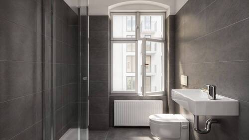 saniertes Duschbad - 