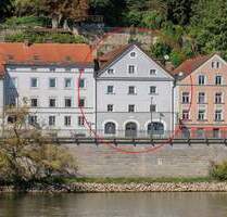 Denkmalgeschützter Altbau: 3-Zimmer-Wohnung mit spektakulärem Felsengarten - Passau Altstadt