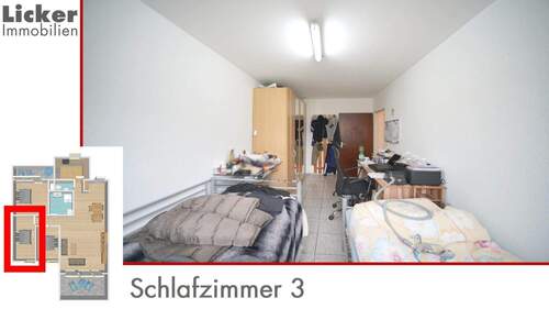 Schlafzimmer 3 - 
