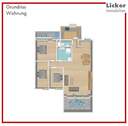 Grundriss-Wohnung - 