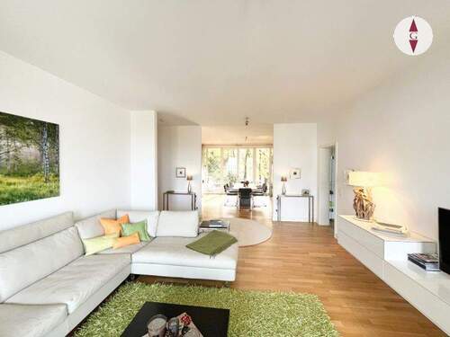 Wohnzimmer - 3 Zimmer Etagenwohnung zum Kaufen in Baden-Baden