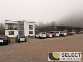 Ansicht - Gewerbegrundstück mit modernem Wohn- u. Bürogebäude und Lagerhalle