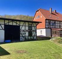 Viel Platz für Familie, Handwerk und Ideen - Gemütliches Fachwerkhaus mit Potenzial ! - Sangerhausen Wippra