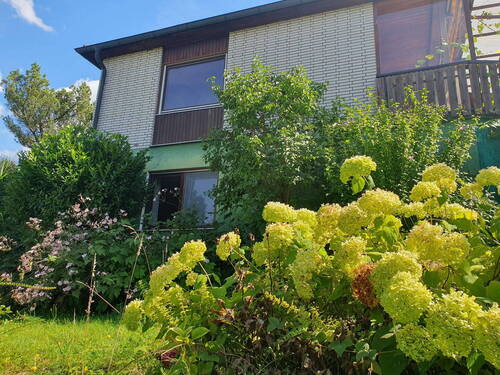 Blick vom unteren Garten - 