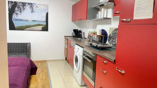 Küchenzeile - Etagenwohnung mit 24,00 m² in Konstanz zur Miete