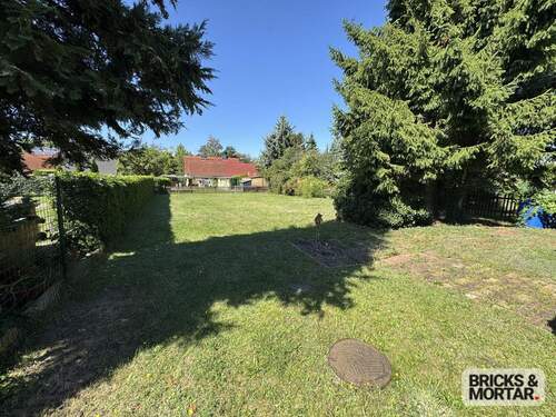 Garten - 3 Zimmer Doppelhaushälfte zum Kaufen in Wolfen