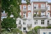 Außenansicht - + 3-Zimmer-Grundrisswunder in Hamburgs Notting Hill +
