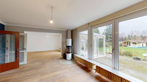 schöner Kaminofen - 3 Zimmer Einfamilienhaus in Hasloh