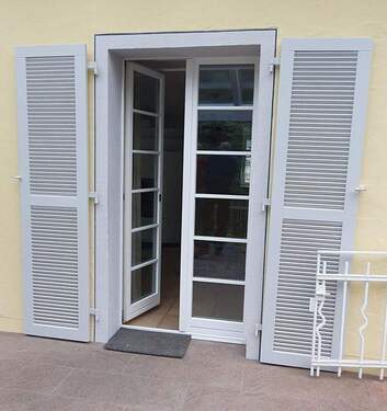 Terassentür Klappläden - 