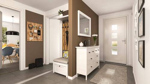 Bungalow-131-Diele - Bungalow mit 139,00 m&sup2; in Hohe Börde zum Kaufen