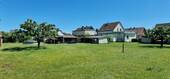 Blick vom Garten zum Haus - 