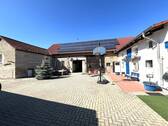 Blick auf den Innenhof - 9 Zimmer Mehrfamilienhaus, Wohnhaus zum Kaufen in Storkow (Mark) / Kummersdorf
