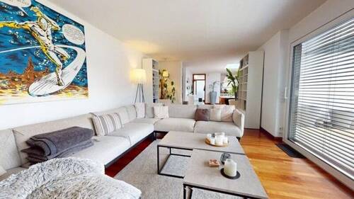 Wohnzimmer - 4 Zimmer Bungalow in Langen