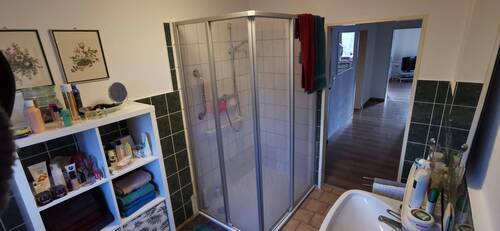 Dusche im Obergschoss - 