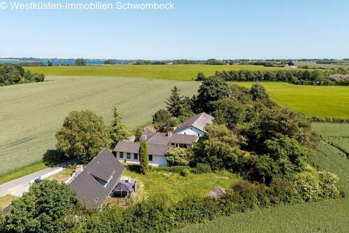 Blick von oben - 9 Zimmer Einfamilienhaus zum Kaufen in Sydals