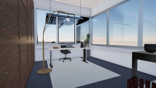 Büroraum 2 - Flexible Büroräume in der Alster City - perfekt für Start-ups - All-in-Miete