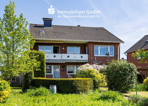 Rückansicht - 6 Zimmer Mehrfamilienhaus, Wohnhaus in Münster