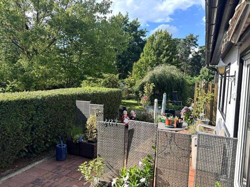 Terrasse am Haus - 