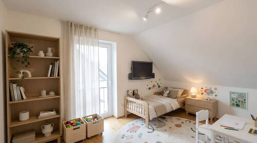 Kinderzimmer OG - KI-Visualisierung - 