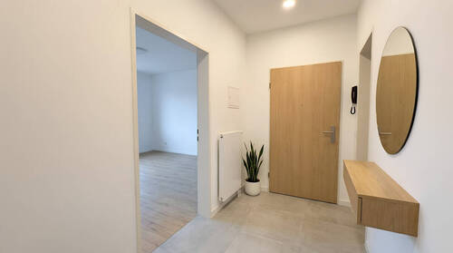 Wohnungsflur KI-Visualisierung - 2 Zimmer Etagenwohnung in Bocholt