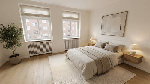 Schlafzimmer KI-Visualisierung - 