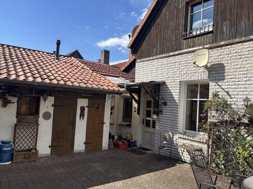 Blick zum Hintereingang - 