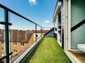 Balkon - wunderschöne helle Dachgeschosswohnung mit Balkon und herrlichem Ausblick über Remscheid
