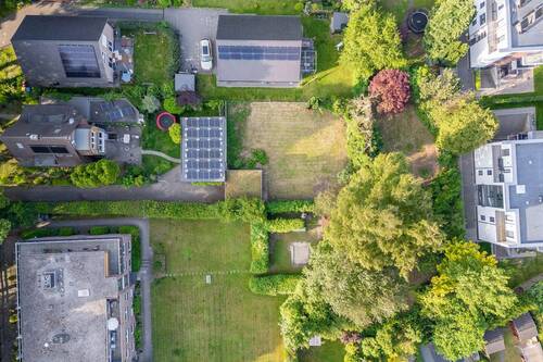 Drohnenansicht - Grundstück in Hamburg / Farmsen-Berne