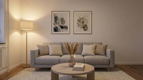 Sofa für gemütliche Abende - Etagenwohnung mit 90,00 m&sup2; in Essen zur Miete