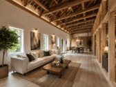 Wohnzimmer - KI Generiert - 