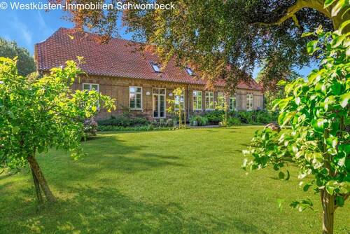 Gartenansicht - Wunderschönes historisches Anwesen auf der Insel Ærø!