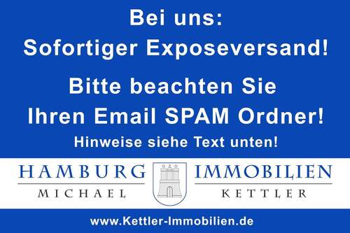 Sofortiger Exposeversand - 