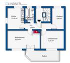 Grundriss Obergeschoss - 