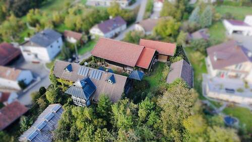 Luftansicht - 9 Zimmer Bauernhaus, Landhaus zum Kaufen in Steinach