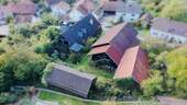 Luftansicht - 9 Zimmer Bauernhaus, Landhaus in Steinach