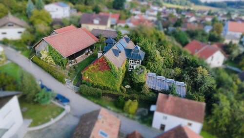 Luftansicht - Bauernhaus, Landhaus mit 240,00 m² in Steinach zum Kaufen